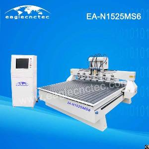 Multi Spindle Cnc Router For Mass Wood Carving Jobs