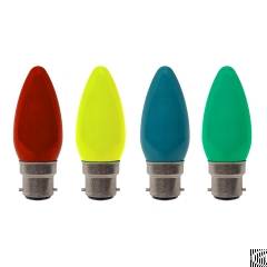 Color Candle Bulb