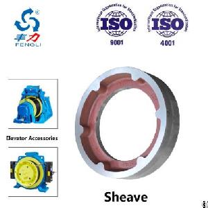 Traction Sheave Frame Hub For All Kind Of Elevator