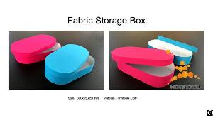 fabric storage box