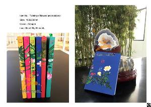 Printing Flowers Notebook