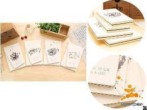 Beautiful Flowders Printing Notebook
