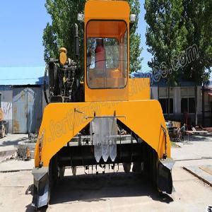 Hydraulic Compost Turner For Organic Fertilizer Fermentation