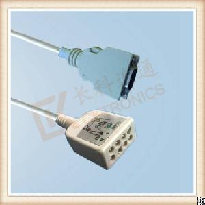 18 1nihon kohden 20 pin ecg trunk cable ck e228 f50