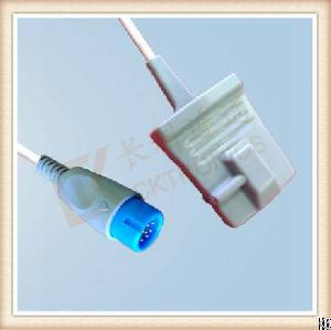 Bruker 12 Pin Adult Silicone Soft Tip Spo2 Sensor