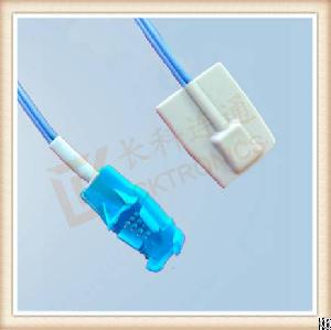 datex ohmeda trusat 8 pin pediatric silicone soft tip spo2 sensor