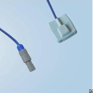 mindray 6 pin pediatric silicone soft tip spo2 sensor