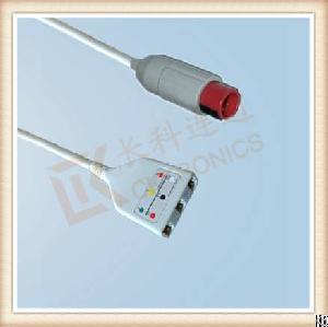 Each Bionet 8 Pin 5 Leads Ecg Trunk Cable
