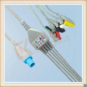 One Piece Ecg Cable
