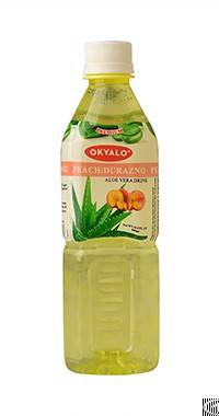 Okyalo Peach Aloe Vera Drink, Okeyfood