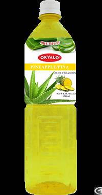 Okyalo Pineapple Aloe Vera Drink In 1.5l, Okeyfood