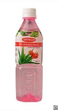 Okyalo Strawberry Aloe Vera Drink, Okeyfood