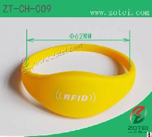 Oblate Rfid Silicone Wristband