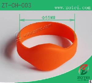 Rfid Silicone Wristband Tag Zt-ch-003