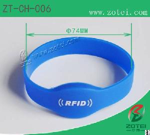 Rfid Silicone Wristband Tag Zt-ch-006