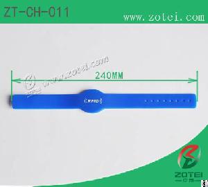 rfid silicone wristband tag zt ch 011