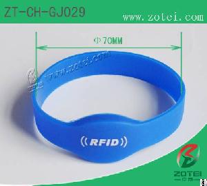 Rfid Silicone Wristband Tag Zt-ch-gj029