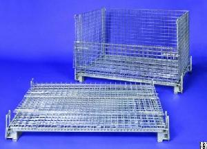 collapsible steel stillages