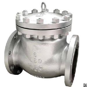 api 600 603 cast steel swing check valve class 150 300