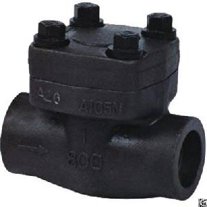 api 602 forged swing piston check valve class 800 1500 lb