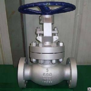 Cast Steel Globe Valve, Class 600 Lb, A216 Wcb, Bs 1873