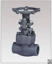 forged steel bolted bonnet gate valve class 150 300 600 800