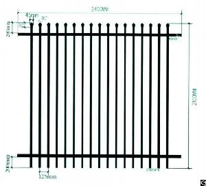Face Welded Spear Top School Fencing