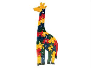 alphabet giraffe jigsaw puzzle