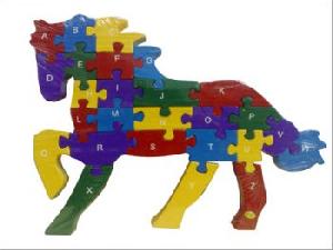 Alphabet Horse Jigsaw Puzzle