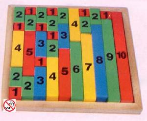 Wooden Add And Count Roads