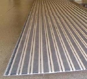 Entrance Matting Made From Heavy Duty Aluminum Treads With Both Replaceable Rubber And Carpet Surfac