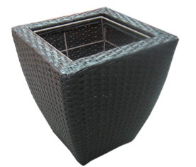 All Weather Wicker Flower Pot