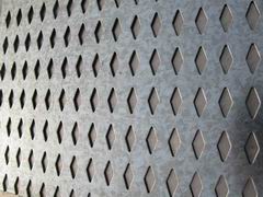 Diamond Hole Perforated Metal Sheet