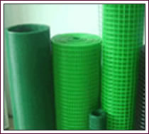 Green Coated Welded Wire Mesh For Sale