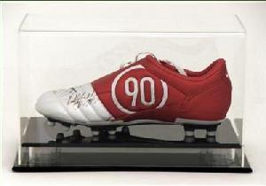 acrylic football boot display