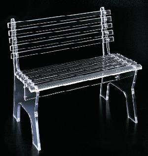 Acrylic Park Bench