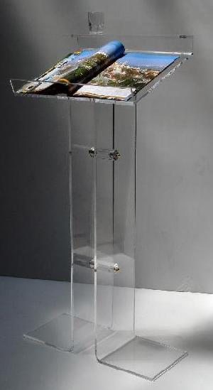 Clear Acrylic Podium