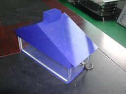 House Shape Acrylic Charity Box