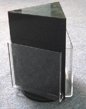 revolving brochure holder