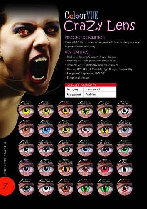 Colour Crazy Contact Lens From Colourvue