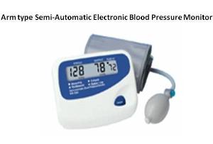 Arm Type Semi-automatic Electronic Blood Pressure Monitor Mm-001