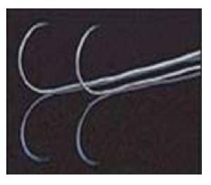 Sterile Surgical Atraumatic Suture Needle