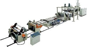 pet layer multi sheets extrusion co line