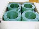 dark green blue pvc coated iron wire