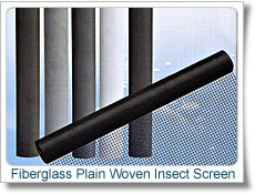 Fiberglass Plain Woven Window Screen For Sale