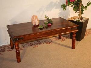 hardwood sheesham wood dining table room furniture indian coffee