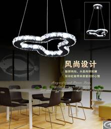 position crystal led lighting stainless steel