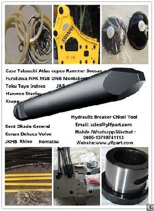 martillo hidraulico punta kit sellos pistones hydraulic breaker atlas copco soosan furukawa