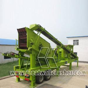 factory 120 t h mobile crushing plant quezon