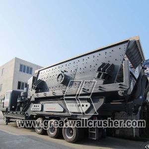 mobile crushing plant 100 t h ghana project